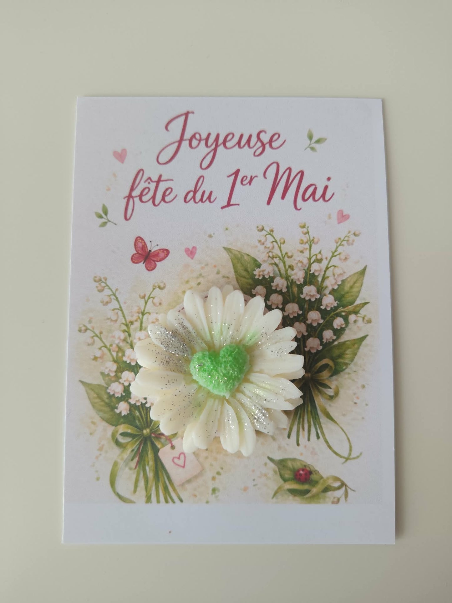 Carte "Joyeuse Fête du 1er Mai"