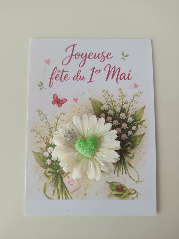 Carte "Joyeuse Fête du 1er Mai"