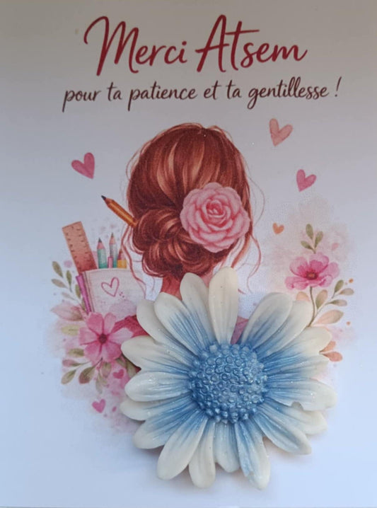 Carte parfumée : Merci ATSEM