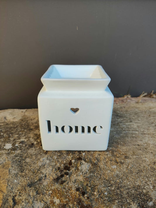 Brûleur à fondants Parfumés Home Blanc