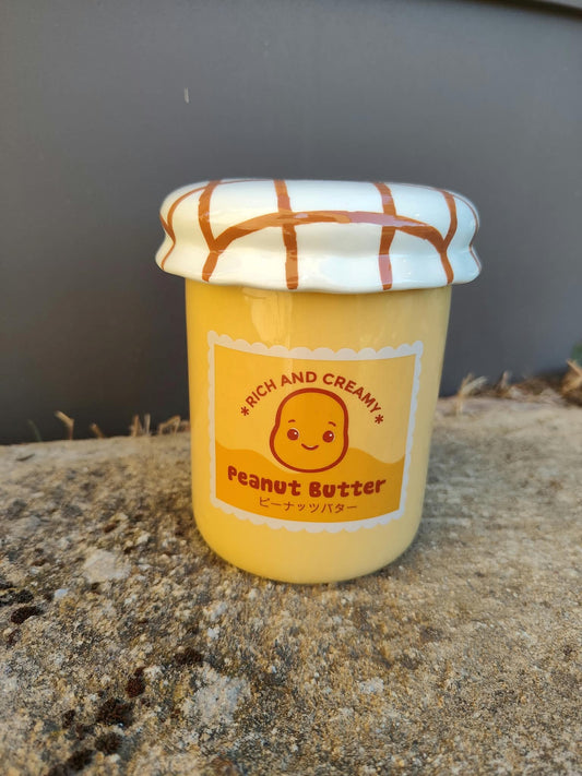 Brûleur à fondants pot de confiture Beurre de cacahuete